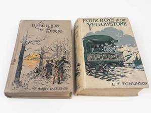 Vintage Tomlinson & Castlemon Hardcover Books