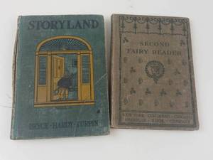 Vintage Storyland & Second Fairy Reader Book Set