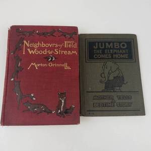 Vintage Morton Grinnell & Samuel E. Lowe Childrens Books (Lot of 2)