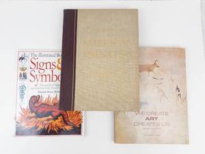 Signs & Symbols, American Painting & We Create Art Mixed Lot (3 Books)