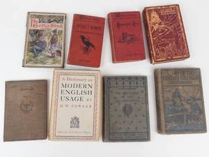 Mixed Lot 8 Hardcover Books