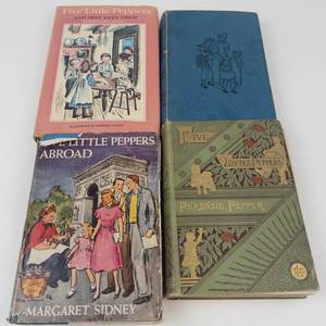 Vintage Five Little Peppers Books Mixed Lot