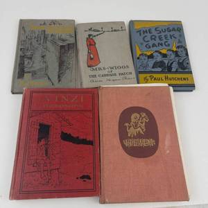 Vintage Illustrated Childrens Book Mixed Lot of 5