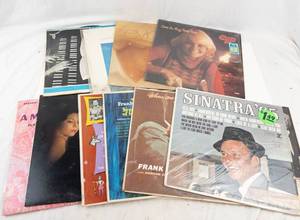 Vintage Assorted Vinyl Record Album Mixed Lot of 10