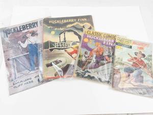 Huckleberry Finn Book & Comic Lot