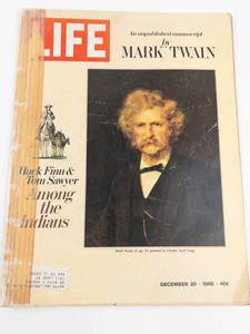 LIFE Magazine December 20, 1968 Mark Twain Issue