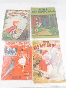 Vintage Red Riding Hood Sheet Music (Lot of 4)