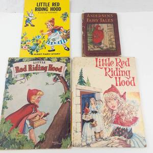 Little Red Riding Hood & Andersens Fairy Tales Childrens Book Set (4)