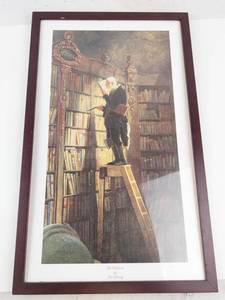 Karl Spitzweg the Bookworm Framed Print