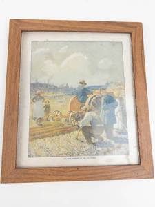 Framed Print the New Farming in the Old World