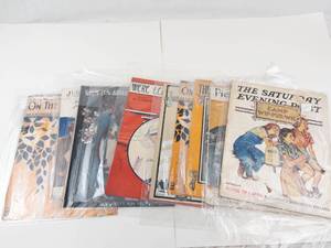 Vintage Sheet Music & Pictorial Review Ephemera Mixed Lot of 10