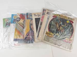 Vintage Ephemera Mixed Lot of 8 Sheet Music & Magazines