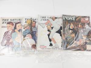 Saturday Evening Post & Post Magazines (Lot of 4)