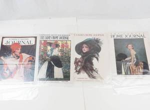 Vintage Ladies Home Journal Magazine Covers (Lot of 4)