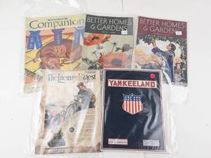 Vintage 1930s Magazines & Sheet Music Mixed Lot (Lot of 5)