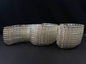 Fostoria Crescent Moon Berry Fold Plates (Lot of 26)