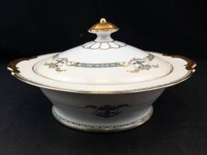 Antique Noritake Perseus Covered Vegetable Dish