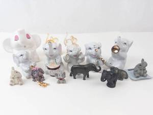 Elephant Figurine Mixed Lot of 16