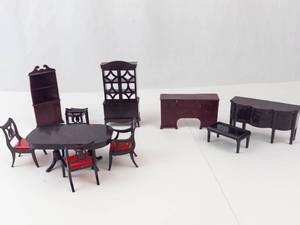 Vintage Ideal Dollhouse Furniture Mixed Lot