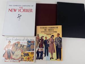 The New Yorker, Fashions & Homes Book Lot of 5