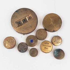 Vintage Vanity Compacts (Lot of 10)