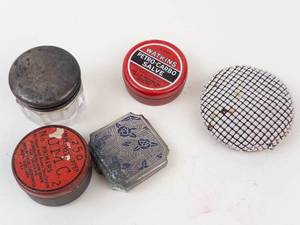 Vintage Vanity Compacts & Tins Mixed Lot