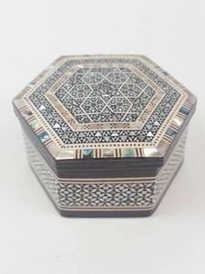 Mini Mother of Pearl Inlaid Decorative Box