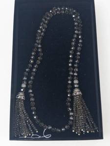 Heidi Daus Beaded Tassel Lariat Necklace With Box