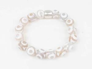 Silpada Safari Sterling Silver Stretch Bead Bracelet