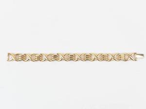 Classy Gold-Tone Link Bracelet