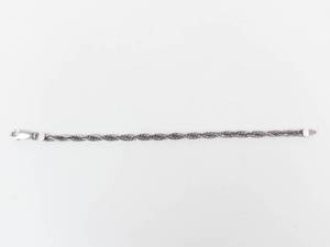 Sterling Silver Italy Chain Bracelet 7.5 in