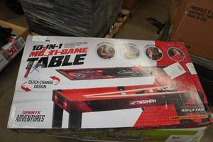 Triumph Sports 10-In-1 Multi-Game Table