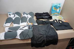 Assorted Clothing - Padded Sports Pants, Bike Shorts, Sports Bras