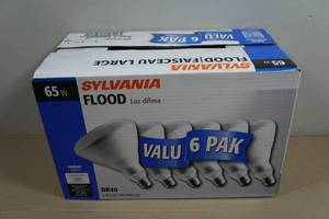 6-Pack Sylvania 65W Indoor Flood Lights