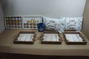 Home Decor - Pillows, Wall Art, Serving Trays, Vase