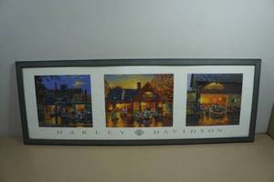 Harley Davidson Framed Wall Art