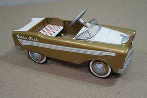 Hallmark Golden Eagle Die Cast Kiddie Pedal Car Replica