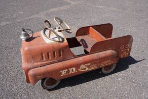 1950's AMF Hook & Ladder Pedal Car