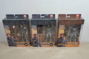 3 Dune Action Figures