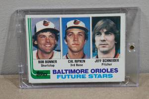 1982 Topps Orioles Future Stars - Ripken Rookie Baseball Card