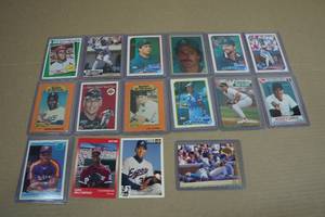 Baseball Trading Cards - Bo Jackson, Kirby, Roger Clemens