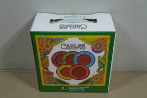 Carlos Cactus Canyon Terracotta Salad Plates Set of 5