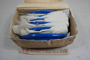 6 Royal Blue Casserole Dishes