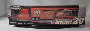 164 Scale Die-Cast Rig - Tony Stewart Home Depot #20 Trailer Rig