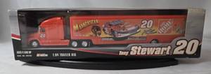 164 Scale Die-Cast Replica - Tony Stewart  Home Depot Madagascar  #20 Trailer Rig