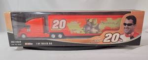 1:64 Scale Die-Cast Trailer Rig - "Tony Stewart" Home Depot #20 Trailer Rig - Shrek2