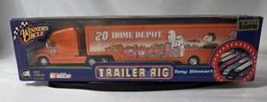 13 12 #20 Home Depot Trailer Rig featuring Tony Stewart  - Halloween with Snoopy