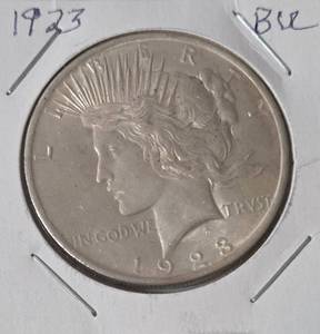 1923 Silver Peace Dollar - BU
