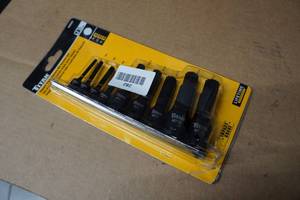 Titan 9-Piece Impact Triple Square Bit Socket Set