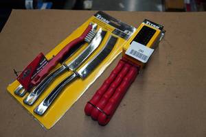 Titan Crevice & Brake Caliper Brush Sets and Steel Wire Brush